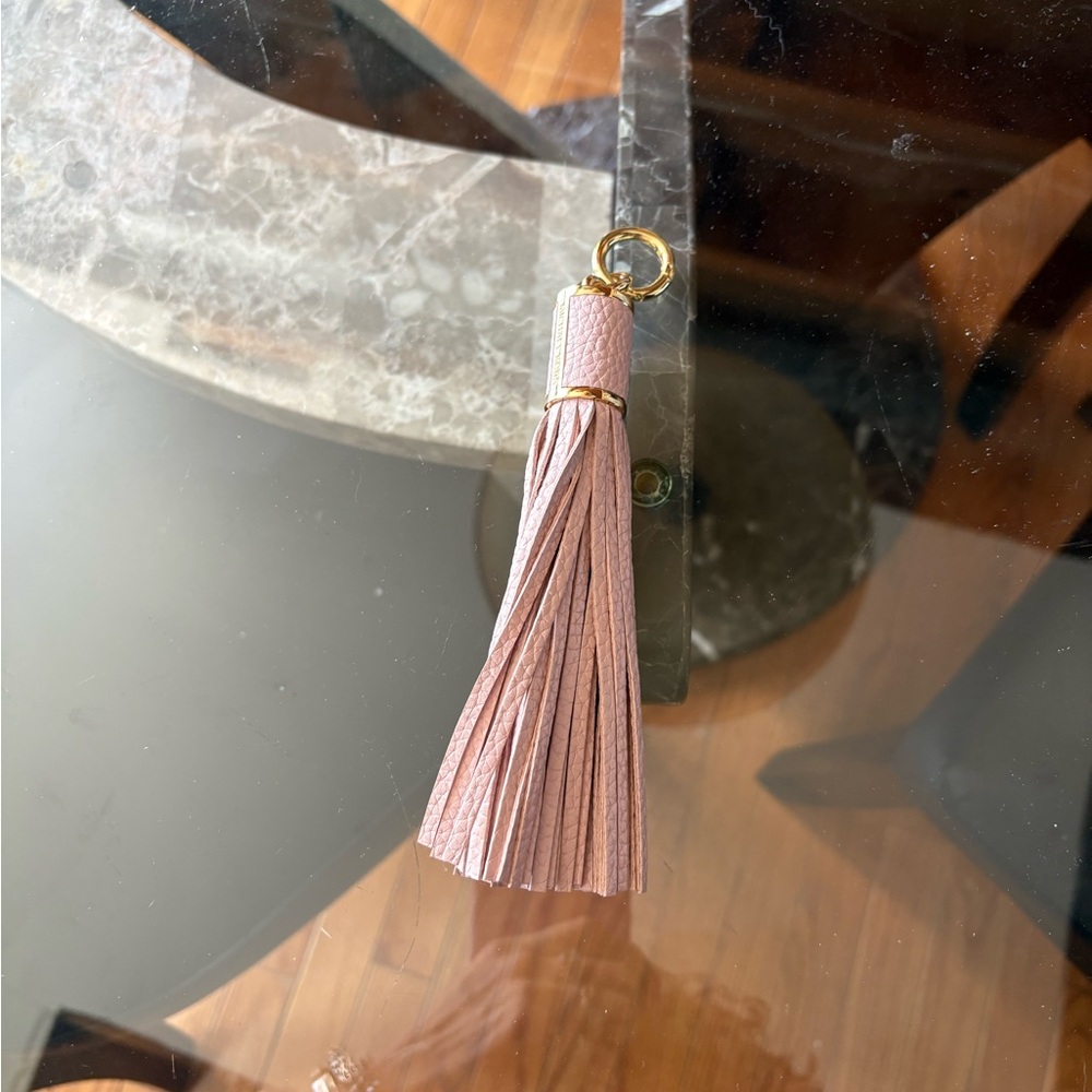 NWOT Michael Kors Pink Tassel Key Holder/Bag Charm
